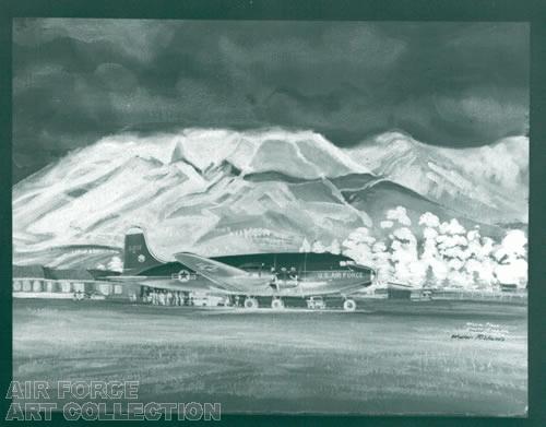 C-54 OF THE CARIBBEAN AIR COMMAND IN ECUADOR